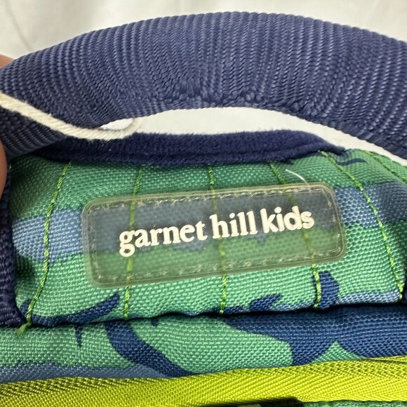 Garnet Hill Kids Dinosaur Backpack With Multiple Compartments & Padded Straps - Picture 3 of 6